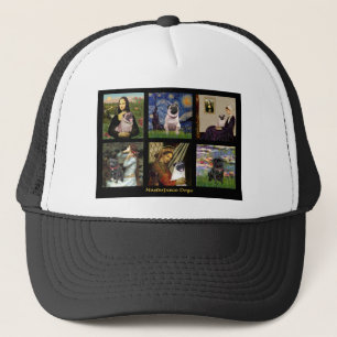 Gorra De Camionero Composición de Art Pug #1
