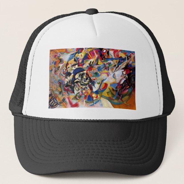 Gorra De Camionero Composición VII de Kandinsky (Anverso)