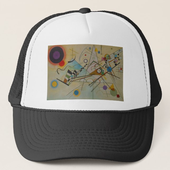 Gorra De Camionero Composición VIII de Kandinsky (Anverso)