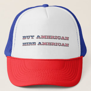 Gorra De Camionero Compra una cita estadounidense de Trump