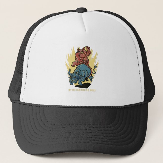 GORRA DE CAMIONERO COMPRAR EL MIEDO VENDER LA VERDAD (Anverso)