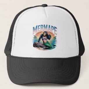 Gorra De Camionero Cómprate de creaciones de Ilustracion Mermape