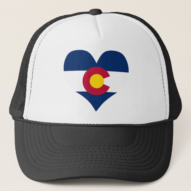 Gorra De Camionero Compre la bandera de Colorado (Anverso)