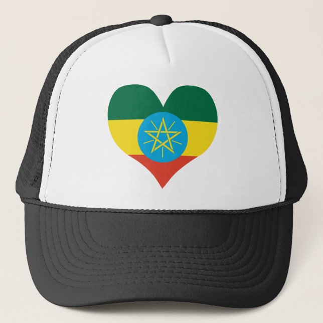 Gorra De Camionero Compre la bandera de Etiopía (Anverso)