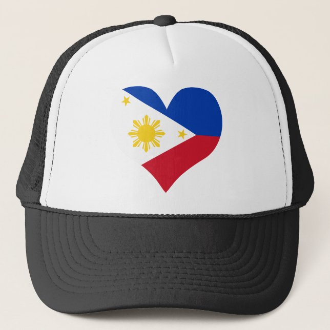 Gorra De Camionero Compre la bandera de Filipinas (Anverso)