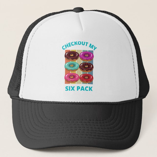 GORRA DE CAMIONERO COMPROBAR MIS SEIS DOCUMENTOS DE ENVASE (Anverso)