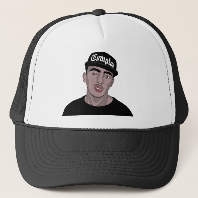 Gorra De Camionero Compton (Anverso)