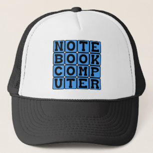 Gorra De Camionero Computadora portátil, dispositivo portátil