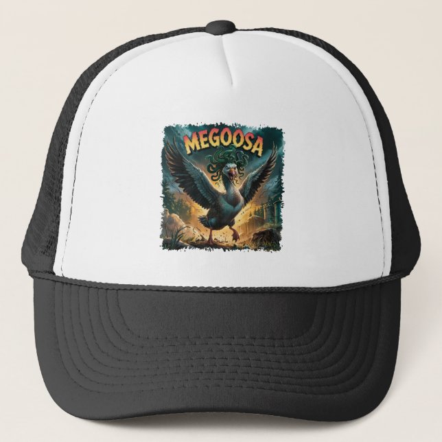 Gorra De Camionero Cómputo de Ilustracion Megoosa (Anverso)