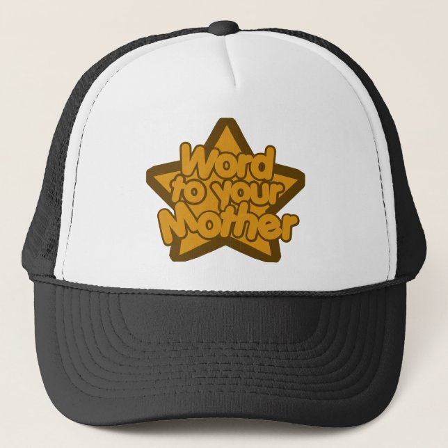 Gorra De Camionero Comunícate con tu madre (Anverso)