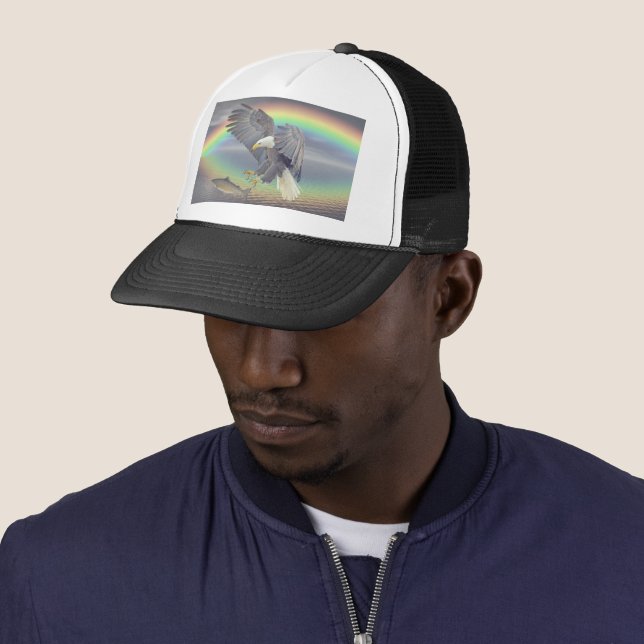 Gorra de camionero con águila (In situ)