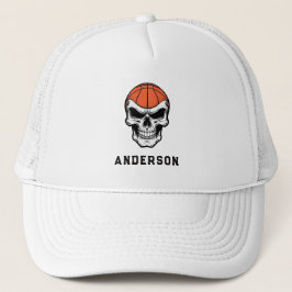 Gorra de camionero con alas de baloncesto personal