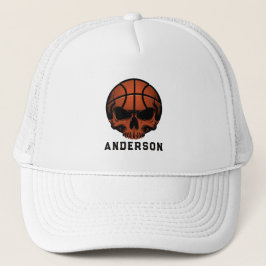 Gorra de camionero con alas de baloncesto personal