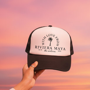 Gorra De Camionero Con Amor Desde Merch de Bodas de Destino