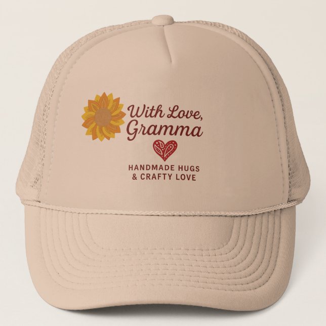 Gorra De Camionero Con Amor, Gramma Hat (Anverso)