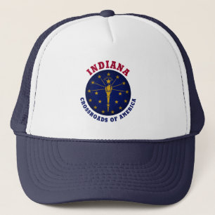 GORRA DE CAMIONERO CON BANDERA DEL ESTADO DE CRUCE