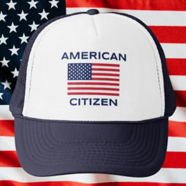 Gorra de camionero con bandera estadounidense Ciud