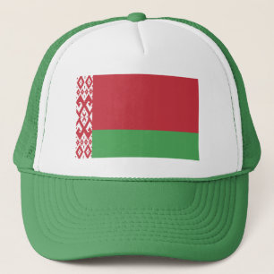 Gorra de camionero con bandera patriótica de Bielo