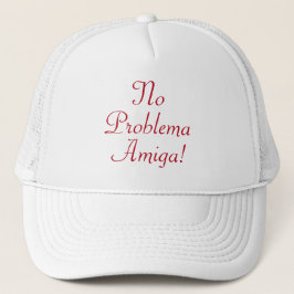 Gorra de camionero con cita española No Problema A