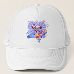 Gorra De Camionero Con Corazones de Dios
