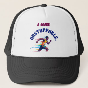 Gorra De Camionero Con Dios, soy imparable