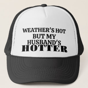 Gorra de camionero con 'El clima está caliente per
