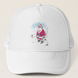 Gorra de camionero con espuma blanca sin Ho Ho Ho