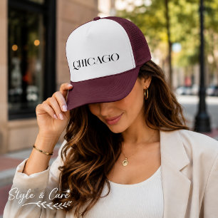 Gorra de camionero con estilo callejero personaliz
