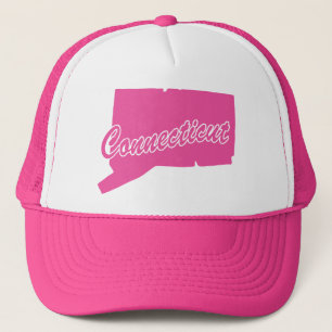 Gorra de camionero con forma del estado de Connect