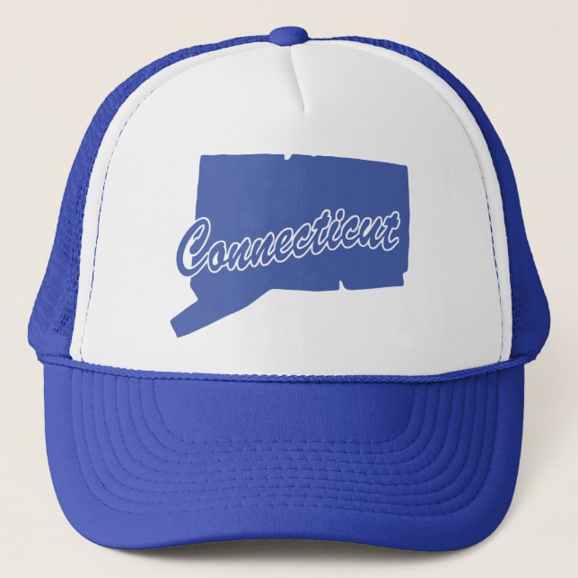 Gorra de camionero con forma del estado de Connect (Anverso)
