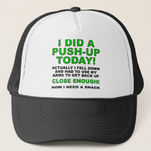 Gorra de camionero con gorra divertida de flexione