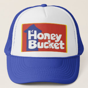 Gorra de camionero con logo de Honey Bucket