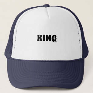 Gorra de camionero con mayúsculas y nombre de text