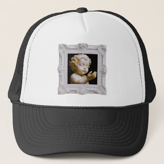 Gorra de camionero con mirada de querubín (Anverso)