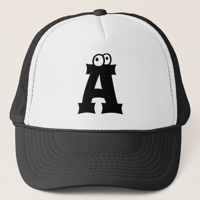 Gorra de camionero con monograma personalizado (Anverso)