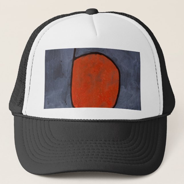 Gorra De Camionero Con paraguas (1939) de paul klee (Anverso)