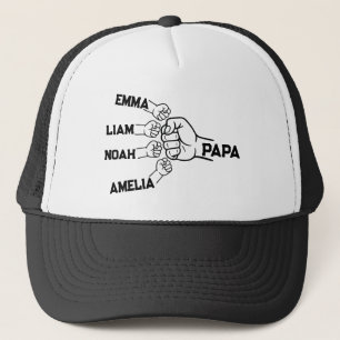 Gorra de camionero con puño en alto para Papá pers
