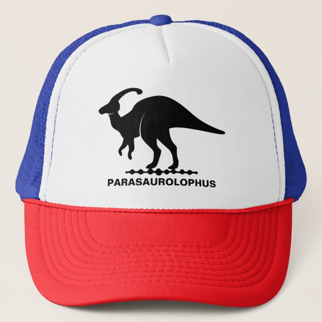 Gorra de camionero con silueta de dinosaurio Paras (Anverso)