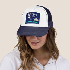 Gorra de camionero con tema de fantasmas para Hall