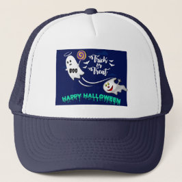 Gorra de camionero con tema de fantasmas para Hall