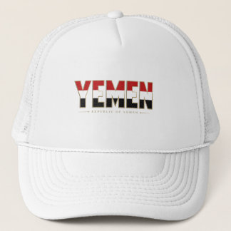 Gorra de camionero con tipografía de la bandera na