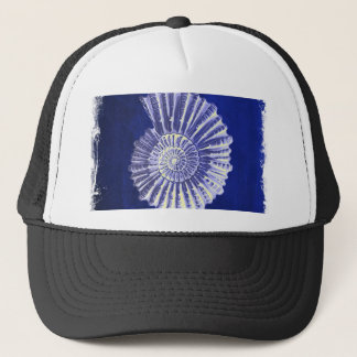 Gorra De Camionero concha blanca blanca vintage de la costa