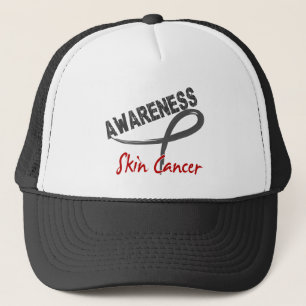 Gorra De Camionero Conciencia 3 del cáncer de piel
