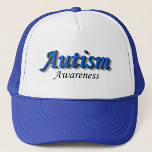 Gorra De Camionero Conciencia del autismo (azul/negro)