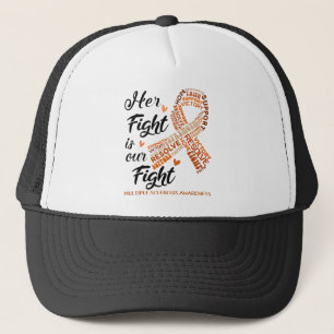 Gorra De Camionero Conciencia sobre la esclerosis múltiple Su lucha