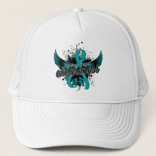 Gorra De Camionero Concienciación sobre el cáncer de ovario 16