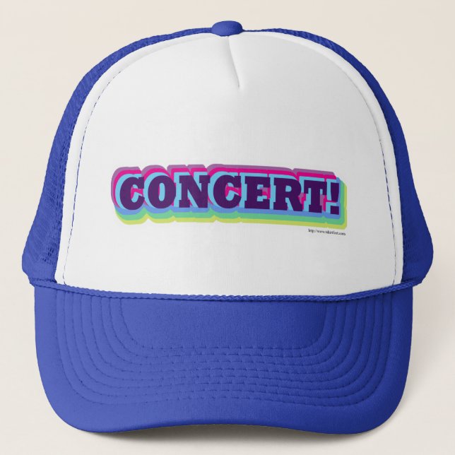 Gorra De Camionero Concierto genérico (Anverso)