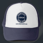 Gorra De Camionero Concordancia anual de conferencias corporativas co<br><div class="desc">Añada el logotipo de su empresa y la identidad de su marca a este sombrero camionero, así como el enlace o lema de su sitio web haciendo clic en el botón "Personalizar" que aparece más arriba. Estos sombreros de camioneros de marca pueden promocionar su negocio como empleados que los usan...</div>