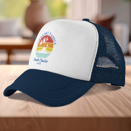 Gorra De Camionero Concordancia retro de la familia de cruceros de pl