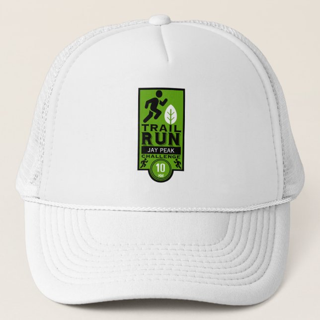 Gorra De Camionero Concurso de carreras de Trail Runner (Anverso)